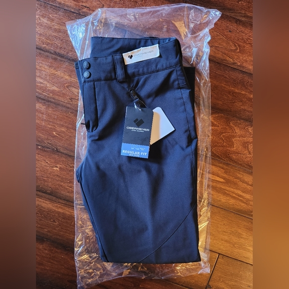 NWT Obermeyer Women's Ski Pant Black Size 10, 10k waterproofing - Picture 7 of 7